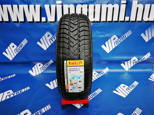 195/55R16 Pirelli Winter Snowcontrol S3 * RSC Új! DOT4517