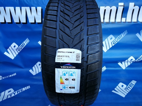 285/45R19 Vredestein Wintrac Xtreme S FR 111V XL Új! DOT4518