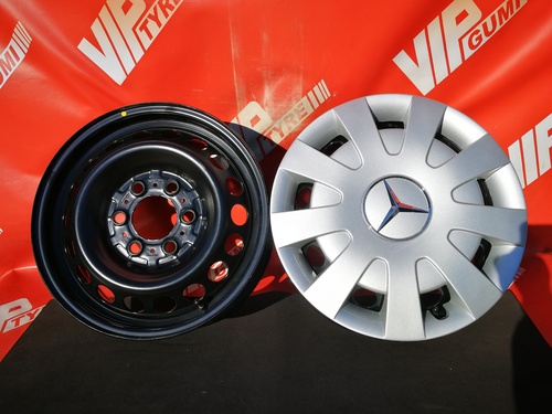 Mercedes Sprinter acélfelni 16X6.5J, 6X130X84.1, ET62  A91040113