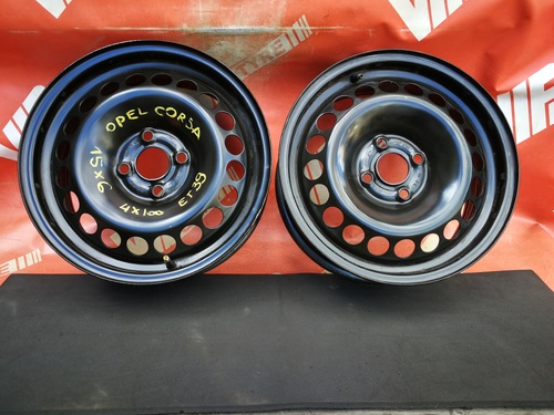 Opel Corsa D acélfelni 15X6J, 4X100X56.5, ET39 (GM2150173)