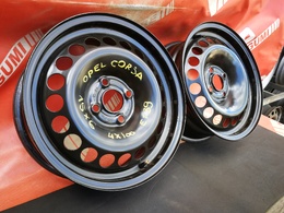 Opel Corsa D acélfelni 15X6J, 4X100X56.5, ET39 (GM2150173)